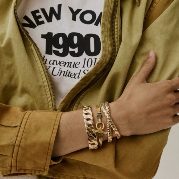 ROXANNE ASSOULIN The Double Cobra Bracelet in Gold Firm price - Picture 5 of 7